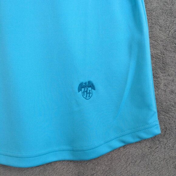NWT FootJoy Sleeveless Polo Shirt Size Medium Teal Blue Embroidered Logo Golf - Picture 2 of 8